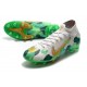 Nike Mercurial Superfly 7 Elite SE AG x Mbappé Vast Grey Gold Electro Green