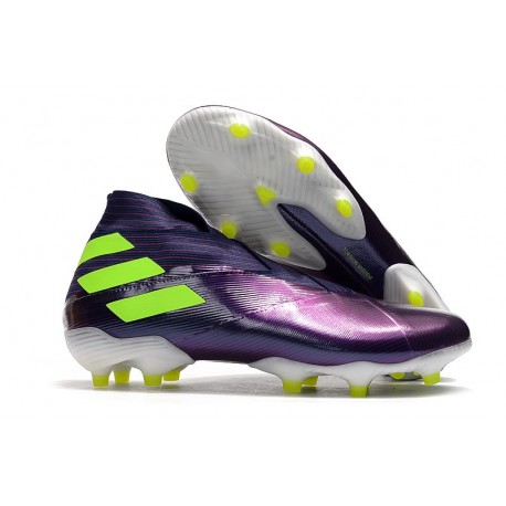 adidas Nemeziz 19+ FG News Boot Purple Green