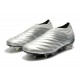 adidas Copa 20+ FG Soccer Cleats Silver Solar Yellow