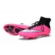 Nike 2015 Soccer Boot Mercurial Superfly 4 FG ACC Pink White Black