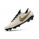 Nike Tiempo Legend VIII Elite FG Cleats White Gold