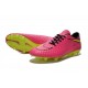 Nike HyperVenom Phantom FG ACC Neymar Shoes Pink Yellow