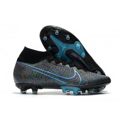 Nike Mercurial Superfly 7 Elite SE AG Black Laser Blue