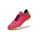 Nike HyperVenom Phantom FG ACC Neymar Shoes Pink Yellow