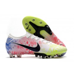 Nike Mercurial Vapor 13 Elite AG Boots Neymar White Black Racer Blue Volt