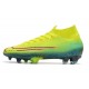 Cristiano Ronaldo Nike Mercurial Superfly 4 FG ACC Boots Green Hyper Punch