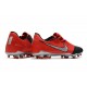 New Nike Phantom Venom Elite FG Laser Crimson Metallic Silver Black