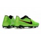 New Cleats Nike Phantom Venom Elite FG Green Strike Black