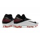 Nike Phantom VSN 2 Elite DF FG Cleats -White Black Laser Crimson