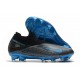 Nike Phantom VSN 2 Elite DF FG Cleats -Black Laser Blue Anthracite