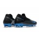 Nike Phantom VSN 2 Elite DF FG Cleats -Black Laser Blue Anthracite