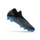 Nike Phantom VSN 2 Elite DF FG Cleats -Black Laser Blue Anthracite