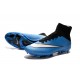 Nike 2015 Soccer Boot Mercurial Superfly 4 FG ACC Blue White Black