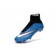 Nike 2015 Soccer Boot Mercurial Superfly 4 FG ACC Blue White Black