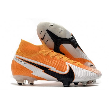 nike mercurial superfly orange and black