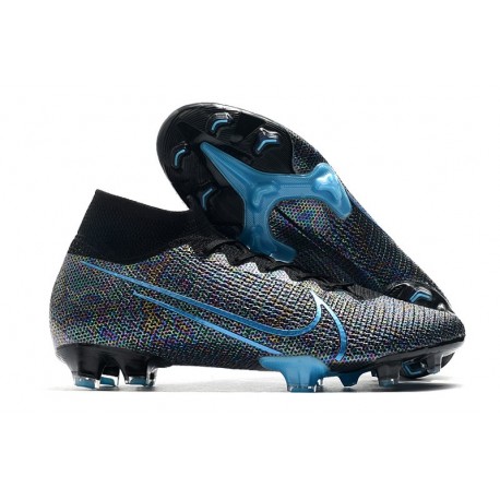 Nike Mercurial Superfly 7 Elite FG ACC Wavelength - Black Laser Blue