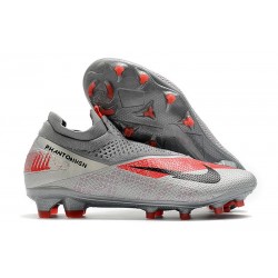 Nike Phantom VSN 2 Elite DF FG Cleats -Bomber Grey Black