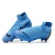 Nike Mercurial Superfly Vi Elite FG New Soccer Cleats - Blue