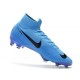 Nike Mercurial Superfly Vi Elite FG New Soccer Cleats - Blue