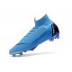 Nike Mercurial Superfly Vi Elite FG New Soccer Cleats - Blue