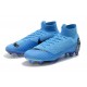 Nike Mercurial Superfly Vi Elite FG New Soccer Cleats - Blue