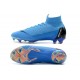 Nike Mercurial Superfly Vi Elite FG New Soccer Cleats - Blue