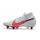 Nike Mercurial Superfly 7 Elite SG-PRO Anti-Clog White Crimson Blue