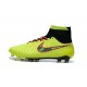 New 2015 Nike Magista Obra FG ACC Men Soccer Cleats Volt Black