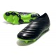 adidas Copa 20+ FG Dark Motion - Core Black Signal Green