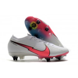 Nike Mercurial Vapor 13 Elite SG Anti-Clog White Crimson Blue