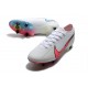 Nike Mercurial Vapor 13 Elite SG Anti-Clog White Crimson Blue