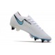 Nike Mercurial Vapor 13 Elite SG Anti-Clog White Crimson Blue