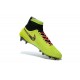 New 2015 Nike Magista Obra FG ACC Men Soccer Cleats Volt Black