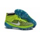 New 2015 Nike Magista Obra FG ACC Men Soccer Cleats Volt Blue Lagoon White