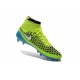 New 2015 Nike Magista Obra FG ACC Men Soccer Cleats Volt Blue Lagoon White