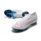 NIKE MERCURIAL VAPOR 13 ELITE 'CR7 X BUGATTI' - WHITE BLUE SILVER RED