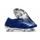 adidas Copa 20+ FG Soccer Cleats Blue Silver