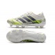 New adidas Copa 20.1 FG Boots White Core Black Signal Green 