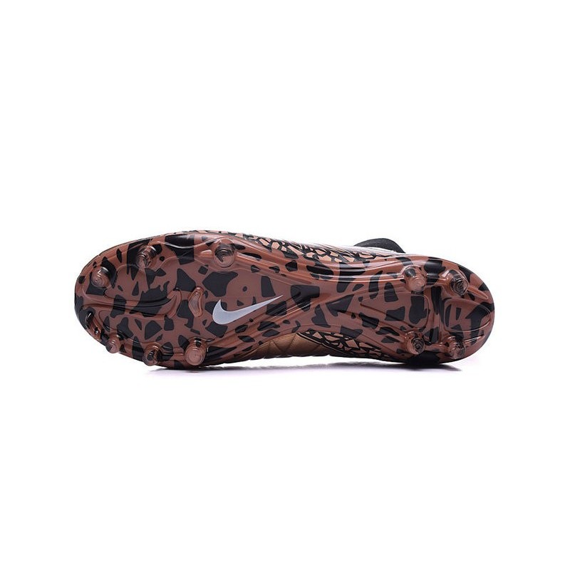 nike boots black and gold