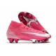 Nike Mercurial Superfly 7 Elite FG X Mbappe Pink Blast White Black