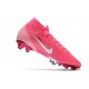 Nike Mercurial Superfly 7 Elite FG X Mbappe Pink Blast White Black