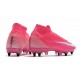 Nike Mercurial Superfly 7 Elite SG-PRO X Mbappe Pink Blast White Black