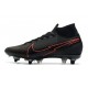 Nike Mercurial Superfly VII Elite SG AC - Black Red