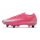 Nike Mercurial Vapor 13 Elite SG X Mbappe Pink Blast White Black