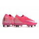 Nike Mercurial Vapor 13 Elite SG X Mbappe Pink Blast White Black