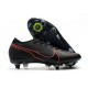 Nike Mercurial Vapor 13 Elite SG Anti-Clog Black Red