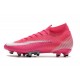 Nike Mercurial Superfly 7 Elite SE AG X Mbappe Pink Blast White Black