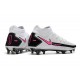 Nike Phantom GT Dynamic Fit Elite FG Cleats White Pink Black