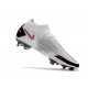 Nike Phantom GT Dynamic Fit Elite FG Cleats White Pink Black