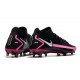 Nike Phantom GT Dynamic Fit Elite FG Black Silver Pink Blast